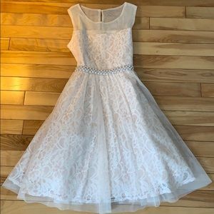 Girl’s formal tea dress